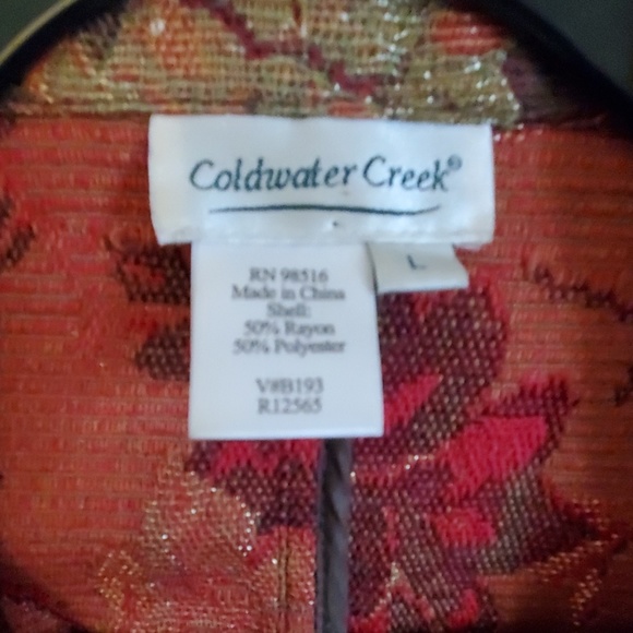 Gorgeous Fall Blazer from Coldwater Creek - Picture 3 of 3